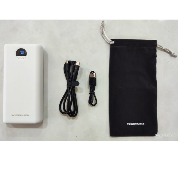 پاوربانک پاورولوژی 30000mAh مدل PPBCHA07