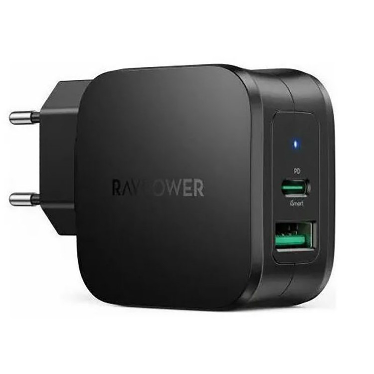 شارژر دیواری 30 وات راو پاور مدل RP-PC144