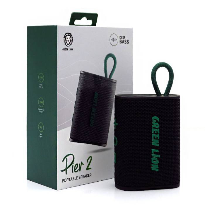 اسپیکر بلوتوثی قابل حمل گرین Green Pier2 Portable Speaker مدل GLM007S