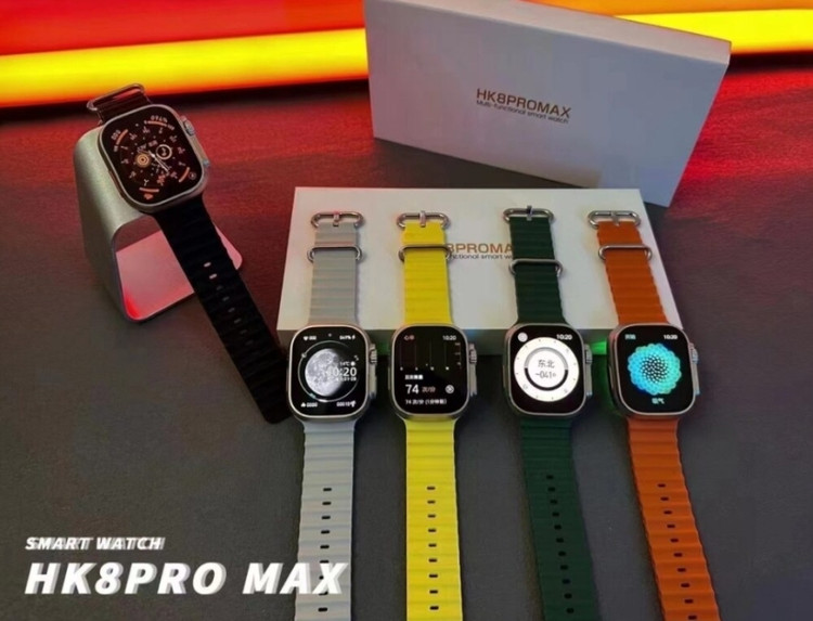 ساعت هوشمند طرح اپل واچ سری 8 مدل HK9 PRO با صفحه Amoled