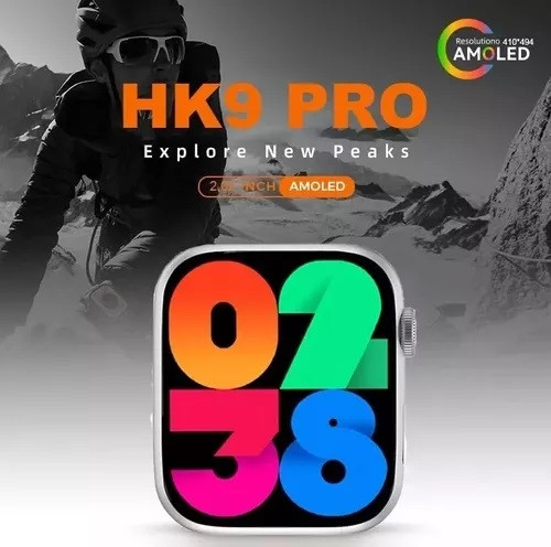 ساعت هوشمند طرح اپل واچ سری 8 مدل HK9 PRO با صفحه Amoled