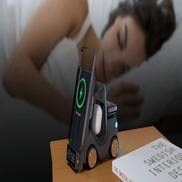 شارژر وایرلس 5 در 1 گرین Green Forklift 5 in 1 wireless charger