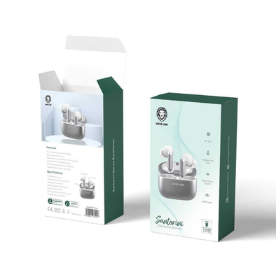 هندزفری بلوتوث سانتورینی گرین Green Santorini Earbuds