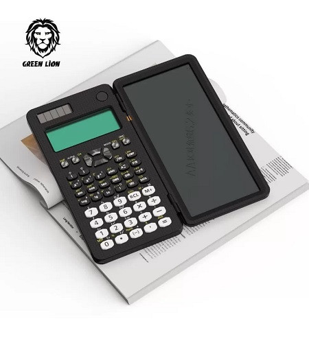 ماشین حساب علمی و پد نوشتن گرین Green scientific calculator & writing pad