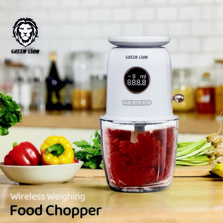 خردکن و ترازو بی سیم مواد غذایی گرین Green Wireless Weighing Food Chopper