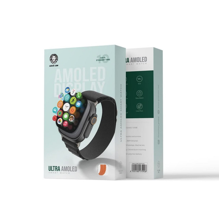 ساعت هوشمند گرین مدل Green Lion Ultra Amoled Smart Watch