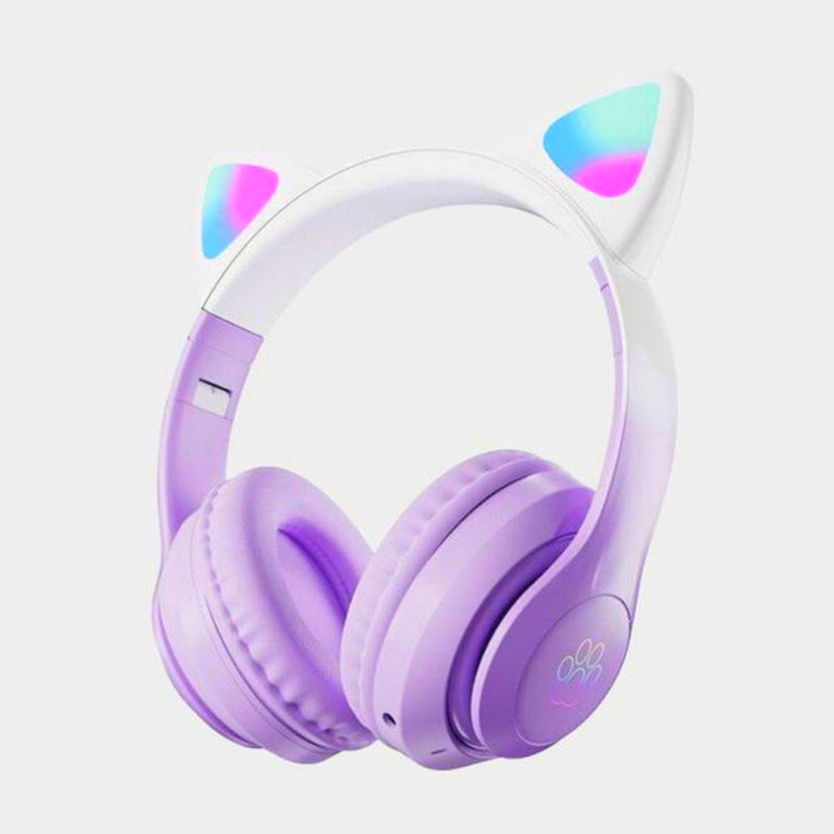 هدفون بلوتوثی مدل STN-28 Pro طرح Cat Ear 2023