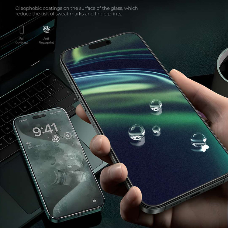 محافظ صفحه نمایش Green Lion مدل Steve 9H HD مناسب برای گوشی موبایل iPhone 16 Pro Max