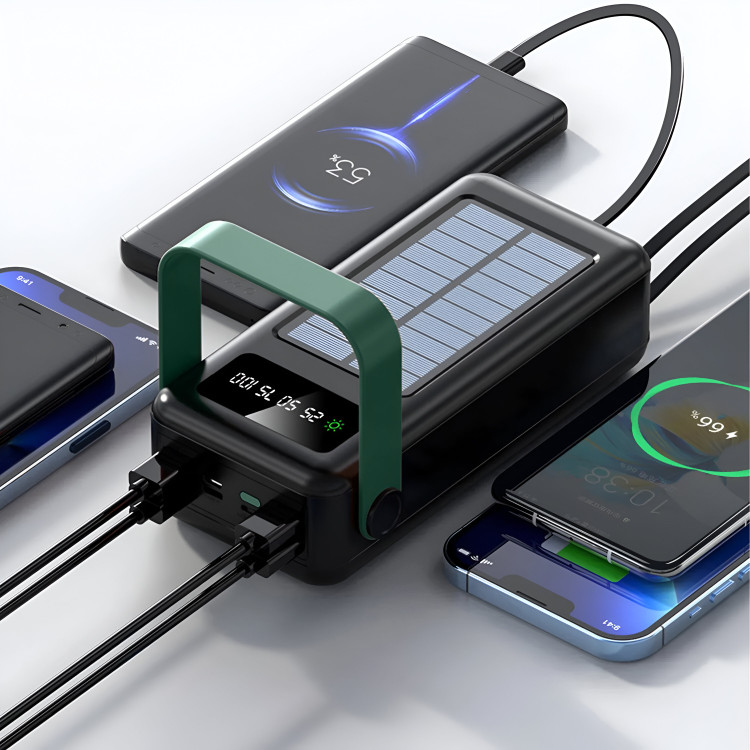 پاوربانک خورشیدی 50 هزار میلی آمپر گرین لاین مدل Solar Max