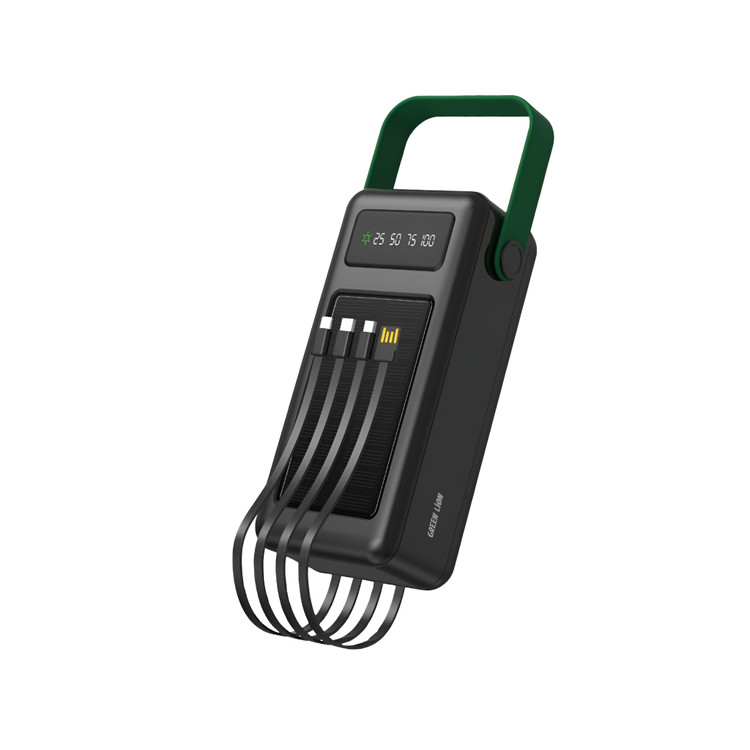 پاوربانک خورشیدی 50 هزار میلی آمپر گرین لاین مدل Solar Max