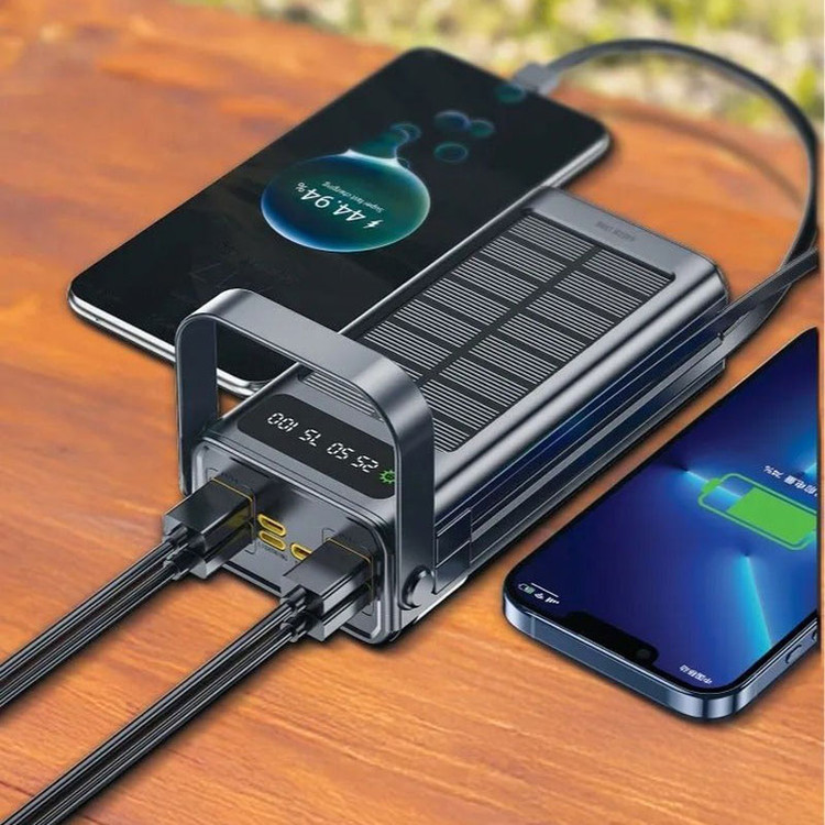 پاوربانک 20 وات گرین لاین مدل Solar X ظرفیت 30000 میلی آمپر