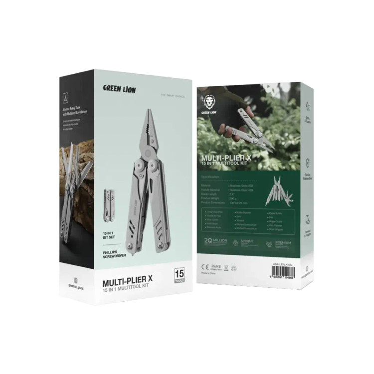 انبردست 15 کاره گرین لاین مدل Multi-Plier X