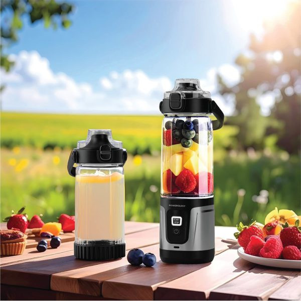 مخلوط کن و بلندر پاورولوژی Powerology Duomix Portable Blender ظرفیت 600 ml